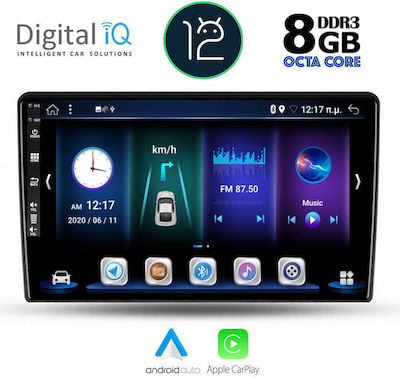 Digital IQ Car Audio System for Ford Fiesta 2018> (Bluetooth/WiFi/GPS/Apple-Carplay) with Touch Screen 9"