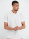 Garage Fifty5 Ανδρικό T-shirt Κοντομάνικο Polo Λευκό
