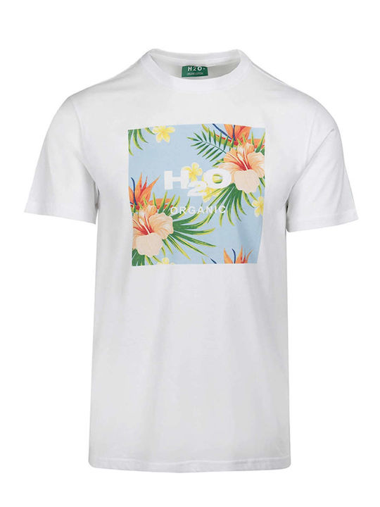 H2O Sportswear Men's Athletic T-shirt Short Sleeve White