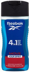 Reebok Move Your Spirit Освежаващ Душ Гел За Мъ...