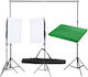 vidaXL Lighting Kit With Tripod