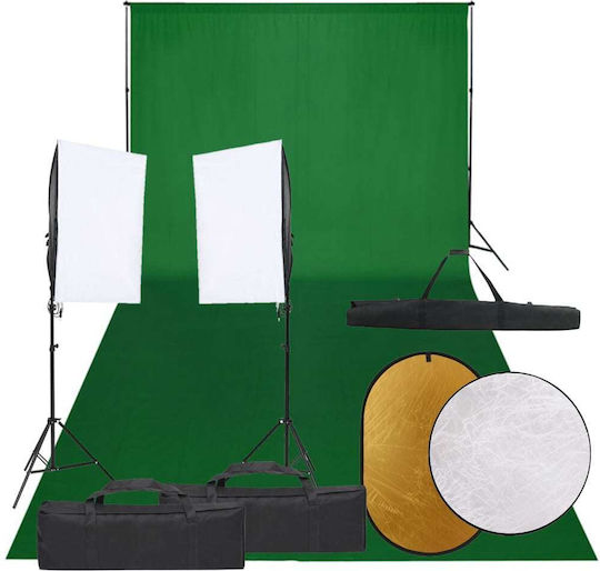 vidaXL Lighting Kit with Tripod