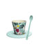 I-Total Tasse Espresso Kunststoff Mehrfarbig 90ml