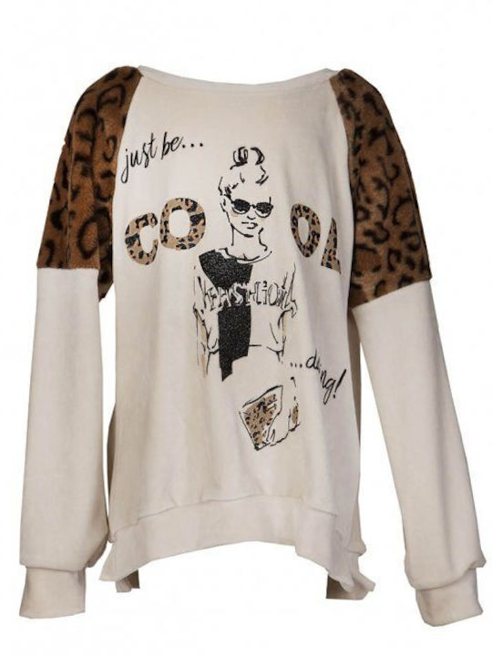 Kinderhemd Langarm Beige