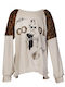 Kinderhemd Langarm Beige