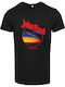 Mister Tee Judas Priest Point Entry Anniversary Anniversary Thematic Blouse with Print Black