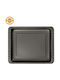 Decora Stainless Steel Rectangular Baking Pan with Non-stick Coating Black 23x28.5cm