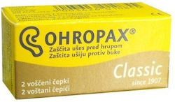 Ohropax Classic Wax Earplugs Pink 2pcs