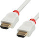 Lindy HDMI 2.0 Premium High Speed 4K 60Hz HDR Cable HDMI male - HDMI male 3m Λευκό
