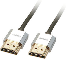 Lindy 41671 HDMI 2.0 HDMI мъжки - HDMI мъжки 1м Черен