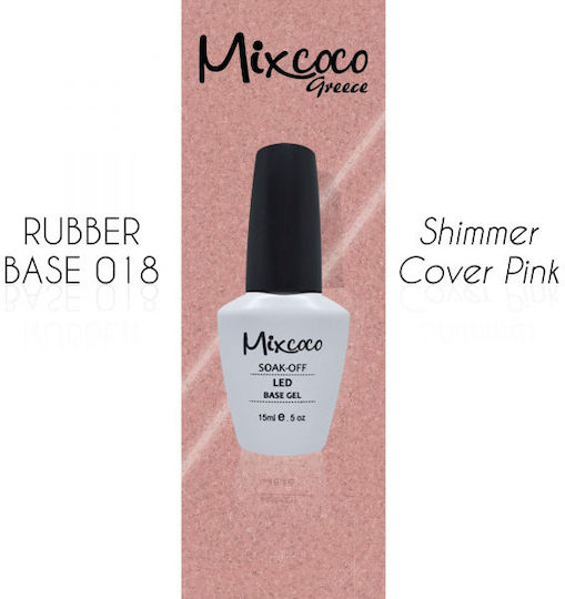 Mixcoco Base Coat για Ημιμόνιμα Βερνίκια Rubber 15ml