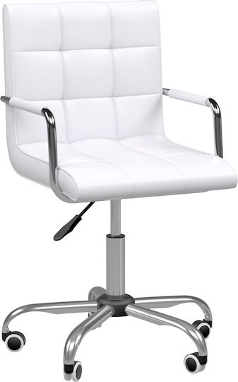 HomCom White Office Chair HomCom White Office Chair