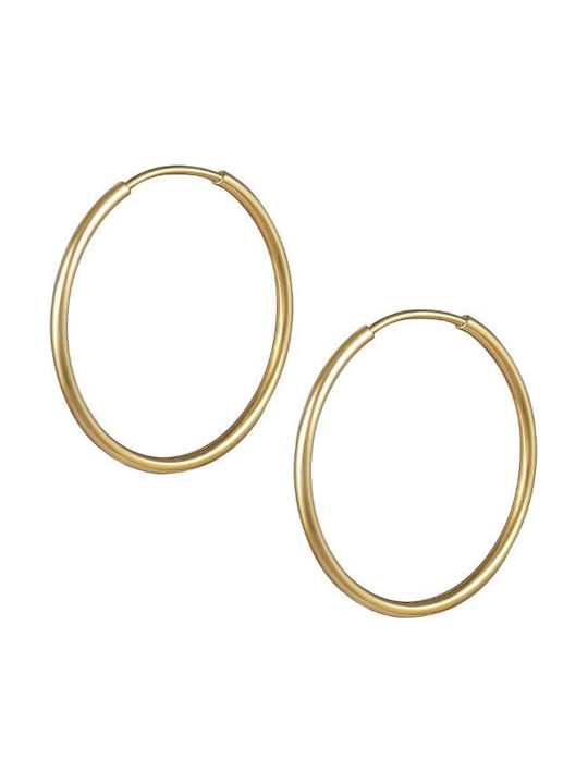 Women's earrings in gold 14K gold (ΣK001227)* CP3