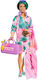 Barbie Travel With Beach Fashion, Barbie Extra Fly Puppe Ken für 3++ Jahre