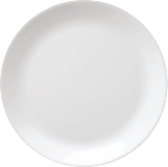 Servewell Teller Untiefe aus Melamin Weiß mit Durchmesser 27cm 6Stück