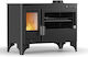 Thermiki ATS Masina Plus 500 Steel Wood Stove 11.2kW Black