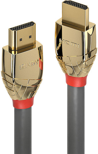 Lindy HDMI Кабел HDMI Мъжки - HDMI Мъжки 5м Черен