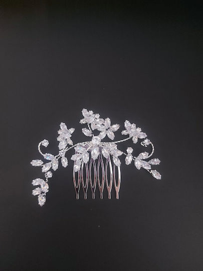 Νυφικό Χτενάκι Μαλλιών Zircon 3/9.5 Cm