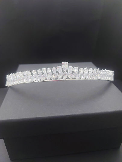 Νυφικό Headpiece Zircon 2 Cm