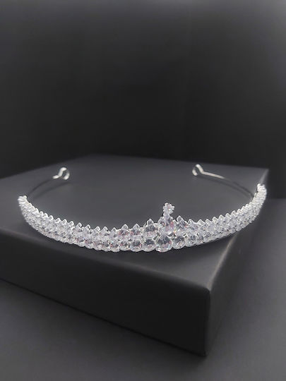 Νυφικό Headpiece Zircon 2 Cm
