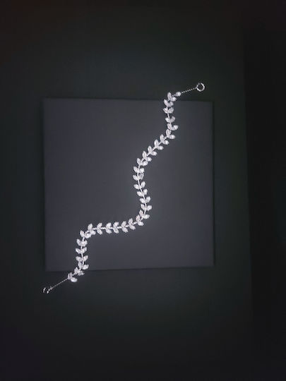 Braut-Headpiece Zircon 27,5 cm