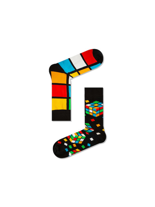 Vtex Socks Rubik Ανδρικές Κάλτσες Μαύρες