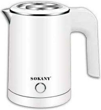 Newest Електрическа Кана 500ml 600W Бяла