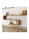 Wandregal Belinda Beige 120x14.5x71.4cm