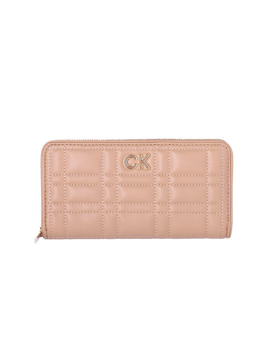 Calvin Klein Large Women's Wallet Beige