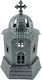 Metallex Tabletop Oil Lamp Metallic