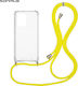 Sonique Armor Clear Back Cover Silicon cu Curea...
