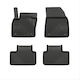 Frogum Set of Front and Rear Mats 4pcs Tray Type for Volvo XC40 2017 Black