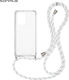 Sonique Armor Clear Back Cover Silicon cu Curea...