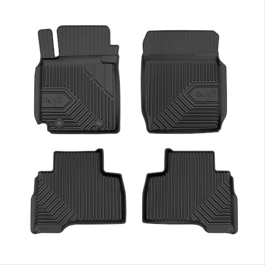 Frogum Σετ Μπροστινά και Πίσω Πατάκια 4τμχ για Suzuki Grand Vitara / Vitara 2005-2015 Μαύρα