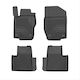 Frogum Set of Front and Rear Mats 4pcs for Mercedes-Benz GL Class 2006-2012 Black