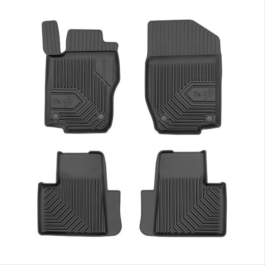 Frogum Set of Front and Rear Mats 4pcs for Mercedes-Benz GL Class 2006-2012 Black