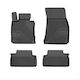 Frogum Set of Front and Rear Mats 4pcs for Audi S4 2013-2020 Black