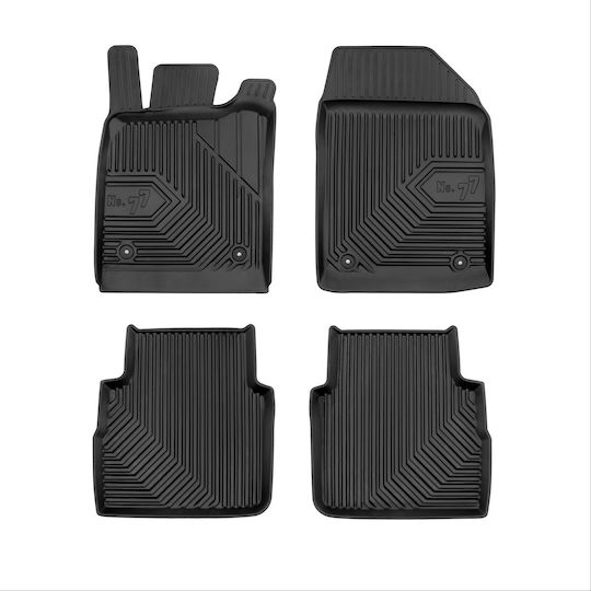 Frogum Set of Front and Rear Mats 4pcs for Opel Signum / Vectra 2002-2008 Black