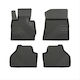 Frogum Σετ Μπροστινά και Πίσω Πατάκια 4τμχ για BMW X3 2010-2017 Μαύρα