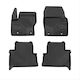 Frogum Set of Front and Rear Mats 4pcs for Ford C-Max 2010-2019 Black