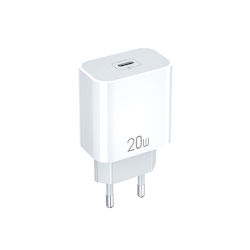 SiiPro Încărcător Fără Cablu cu Port USB-C 20W Livrarea energiei Albς (SD-04)