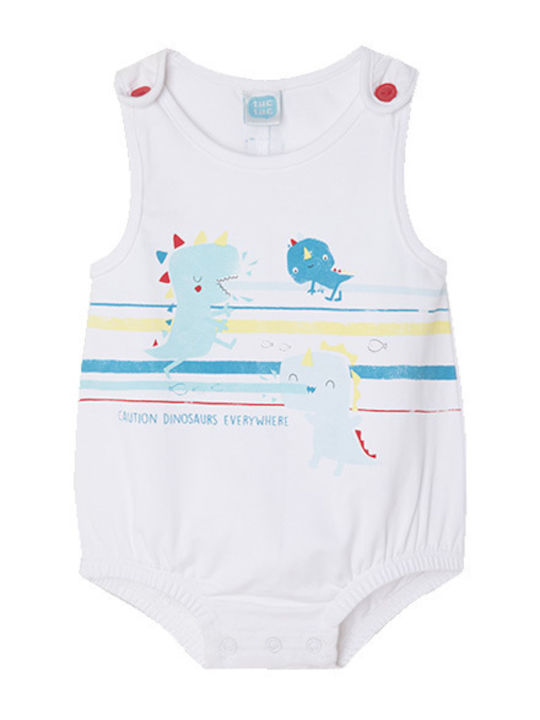 Tuc Tuc Baby Bodysuit Set Sleeveless White