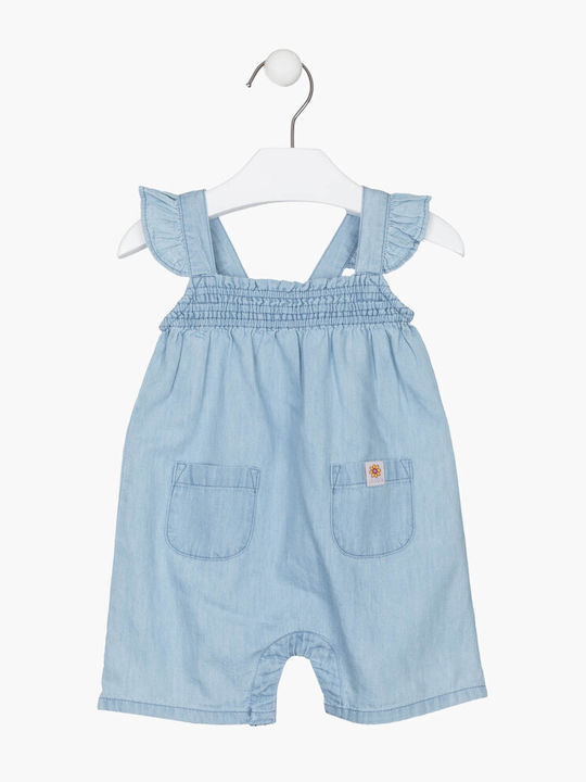 Losan Baby Bodysuit Set Sleeveless Light Blue