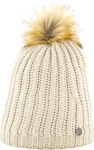 Sinner Morris Knitted Beanie Cap White
