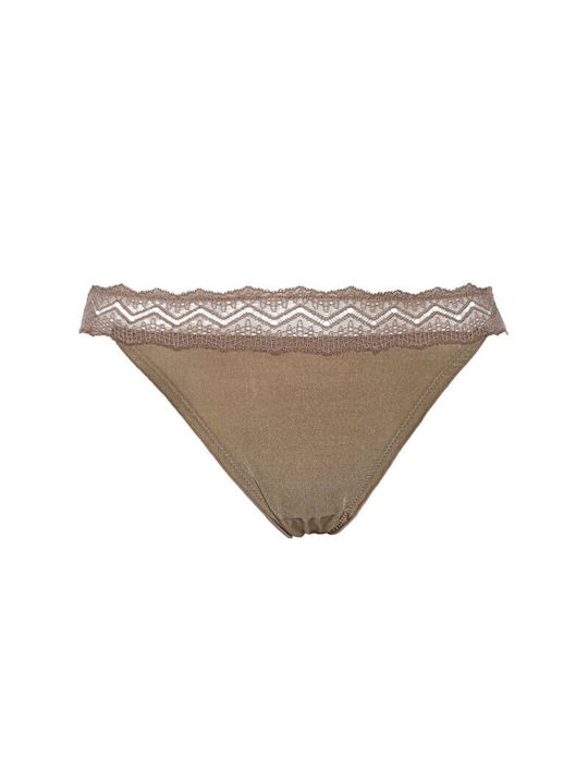 Luna Women's String Beige