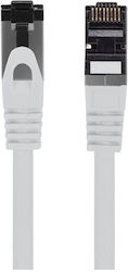 Lanberg S/FTP Кат.8.1 Мрежов Кабел Ethernet 2м Сив