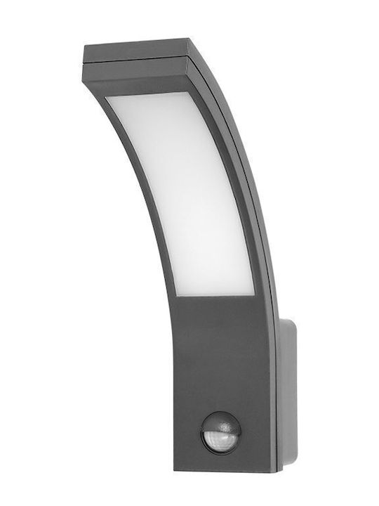 Redled Стенно Външно Плафонно Осветление LED IP54 10W с Естествено бяло Светлина 18.8x25x6.6εκ.
