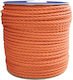 Lalizas Σχοινί Gestrickt 10mm 1m Polyethylen