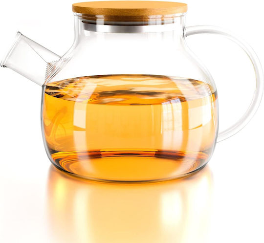 eBest Τσαγιέρα Γυάλινη 1000ml