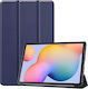 Techsuit Foldpro Flip Cover Δερματίνης Μπλε (Galaxy Tab S6 Lite 10.4)